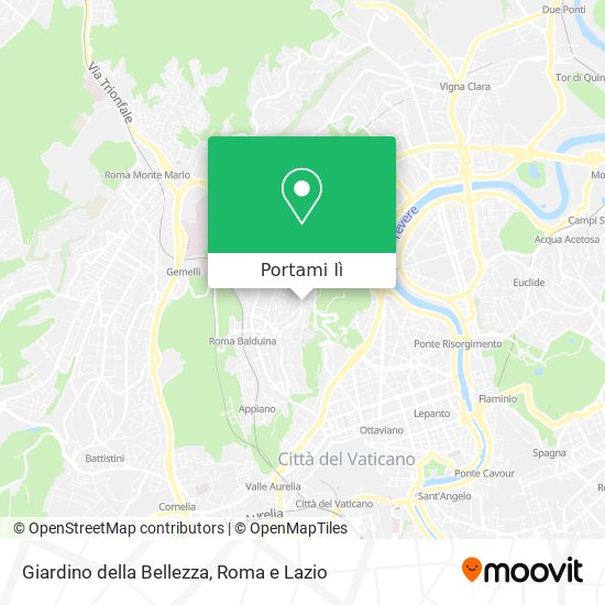 Mappa Giardino della Bellezza