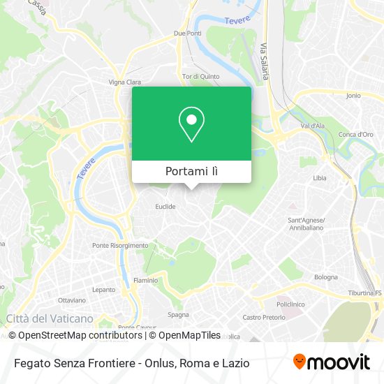 Mappa Fegato Senza Frontiere - Onlus
