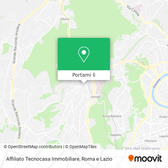 Mappa Affiliato Tecnocasa Immobiliare