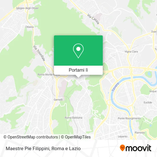 Mappa Maestre Pie Filippini