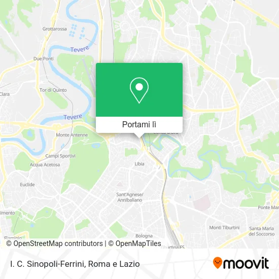 Mappa I. C. Sinopoli-Ferrini