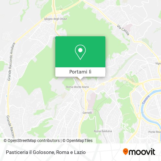 Mappa Pasticeria il Golosone