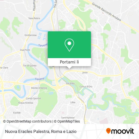 Mappa Nuova Eracles Palestra