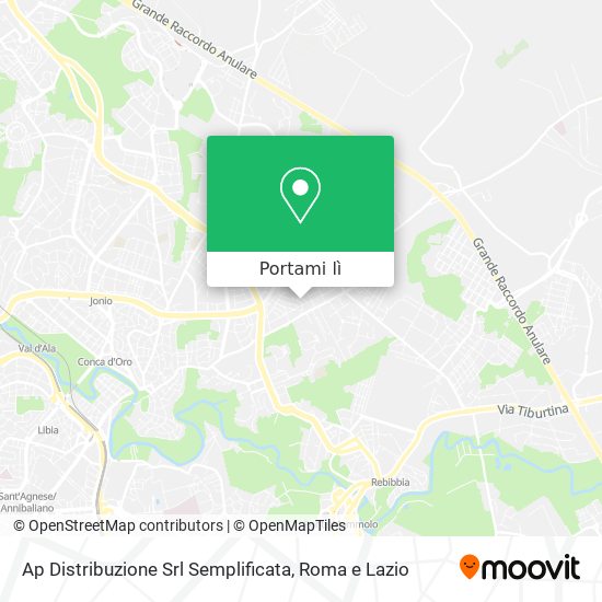 Mappa Ap Distribuzione Srl Semplificata