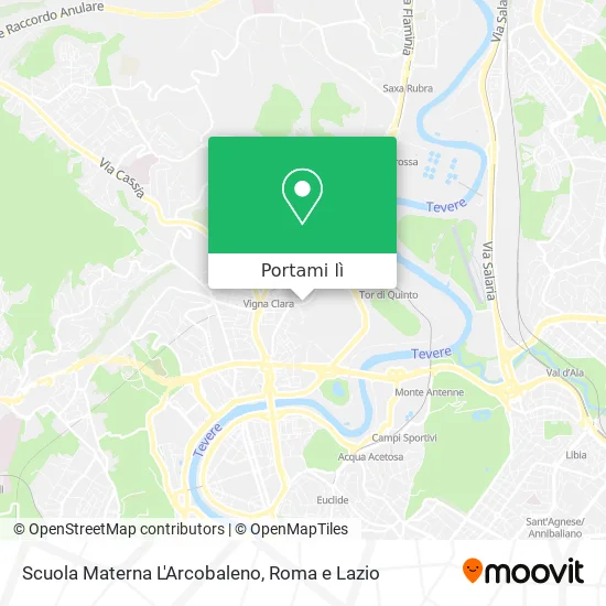 Mappa Scuola Materna L'Arcobaleno