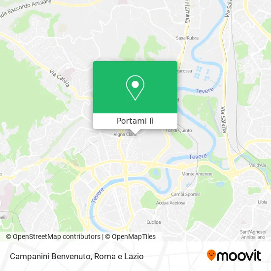 Mappa Campanini Benvenuto