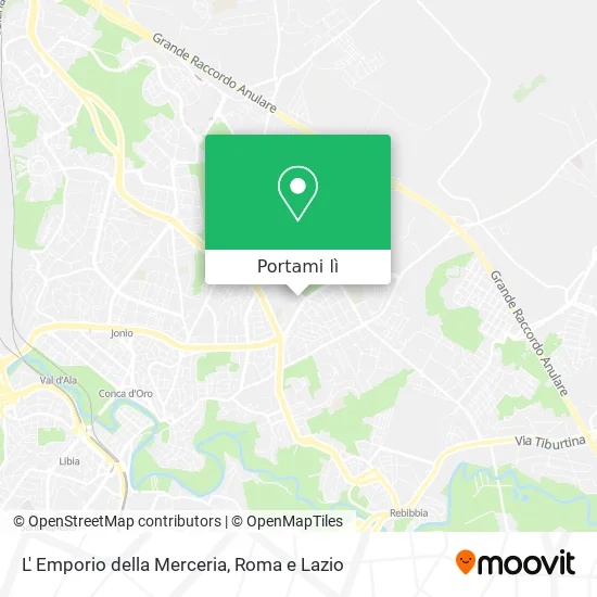 Mappa L' Emporio della Merceria