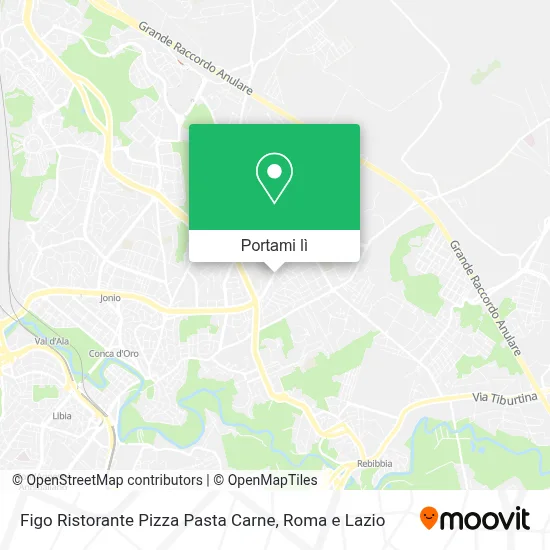 Mappa Figo Ristorante Pizza Pasta Carne