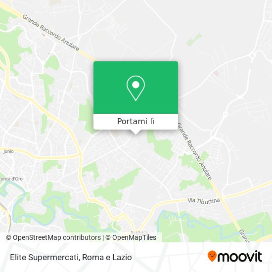 Mappa Elite Supermercati