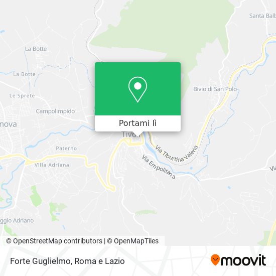 Mappa Forte Guglielmo