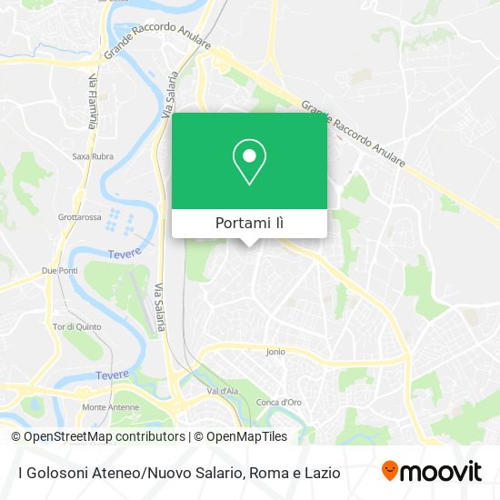Mappa I Golosoni Ateneo / Nuovo Salario