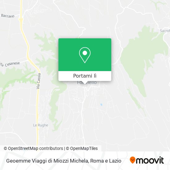 Mappa Geoemme Viaggi di Miozzi Michela