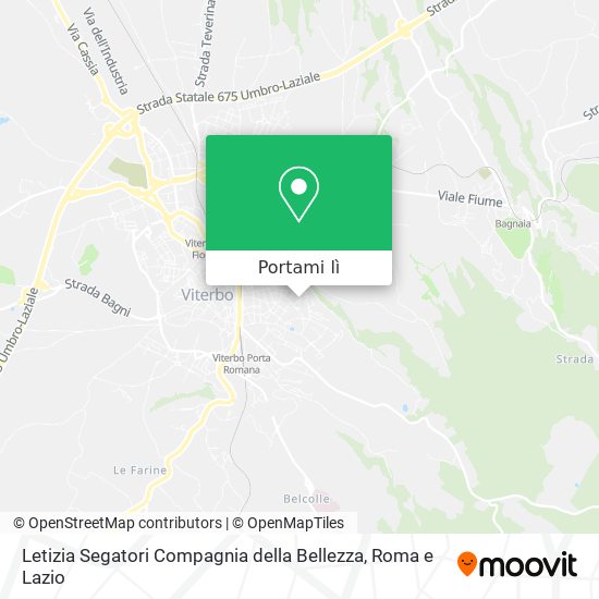 Mappa Letizia Segatori Compagnia della Bellezza