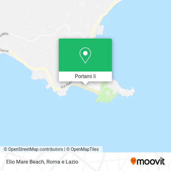 Mappa Elio Mare Beach