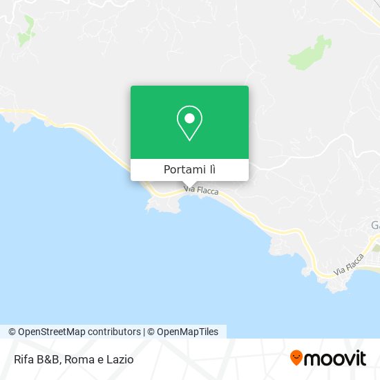 Mappa Rifa B&B