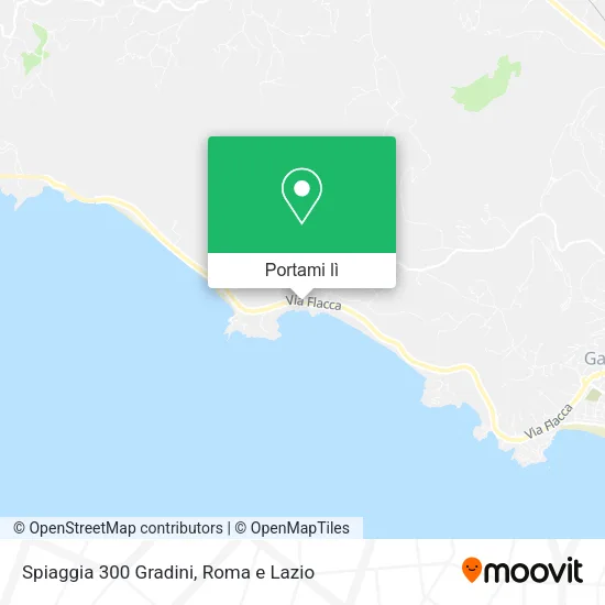 Mappa Spiaggia 300 Gradini