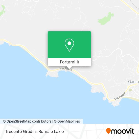 Mappa Trecento Gradini