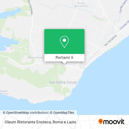 Mappa Oleum Ristorante Enoteca