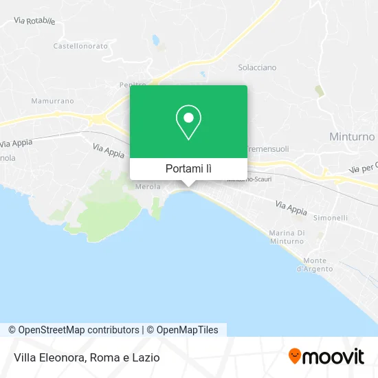 Mappa Villa Eleonora