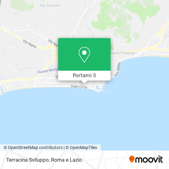 Mappa Terracina Sviluppo