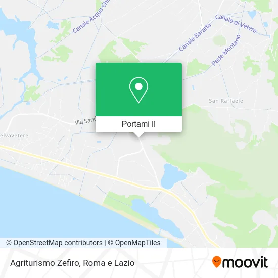 Mappa Agriturismo Zefiro