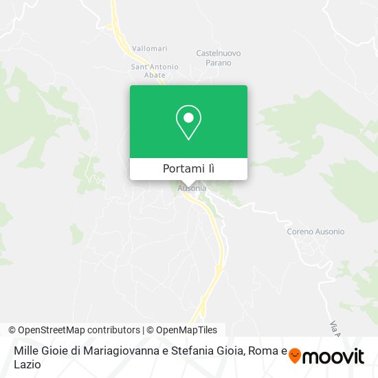 Mappa Mille Gioie di Mariagiovanna e Stefania Gioia