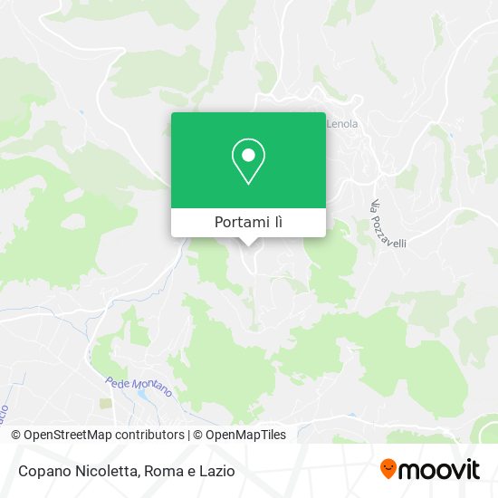 Mappa Copano Nicoletta