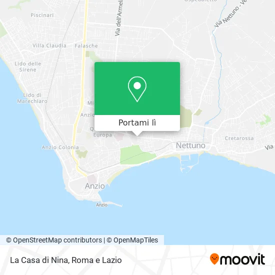 Mappa La Casa di Nina