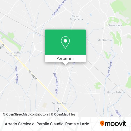 Mappa Arredo Service di Parolin Claudio