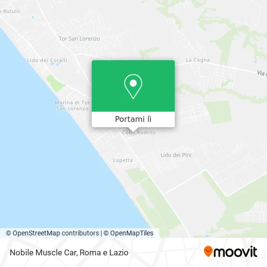 Mappa Nobile Muscle Car