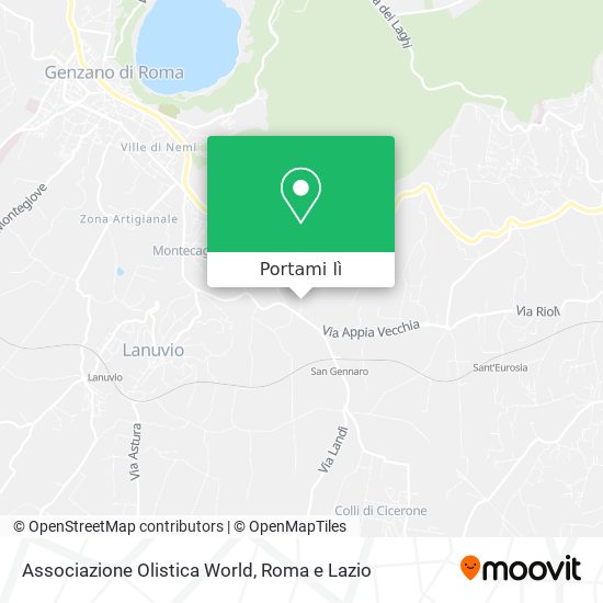 Mappa Associazione Olistica World
