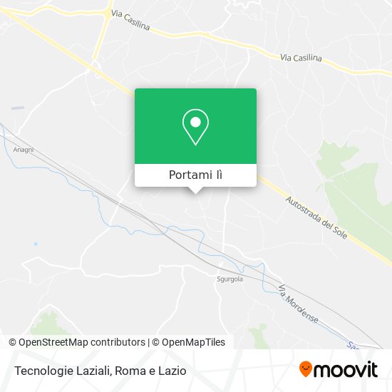 Mappa Tecnologie Laziali