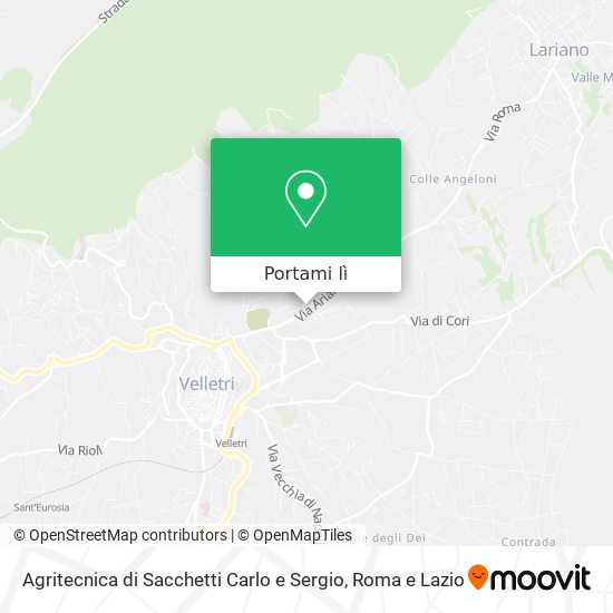 Mappa Agritecnica di Sacchetti Carlo e Sergio