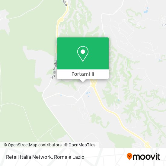 Mappa Retail Italia Network