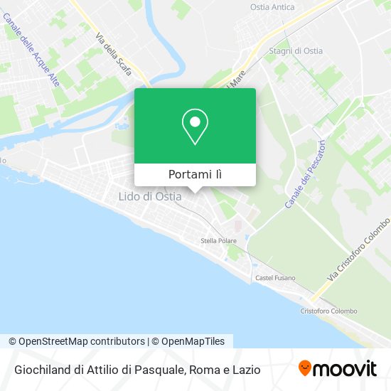 Mappa Giochiland di Attilio di Pasquale