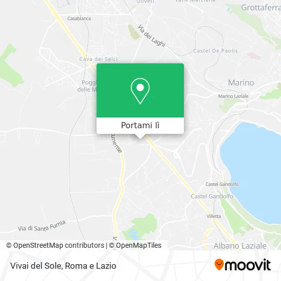 Mappa Vivai del Sole