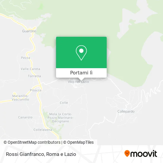 Mappa Rossi Gianfranco