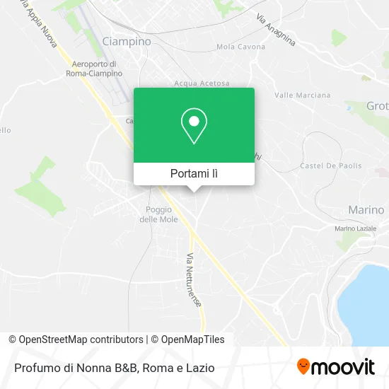 Mappa Profumo di Nonna B&B