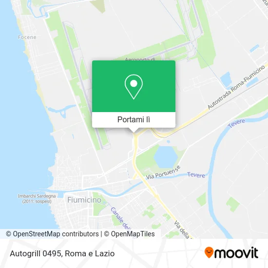 Mappa Autogrill 0495