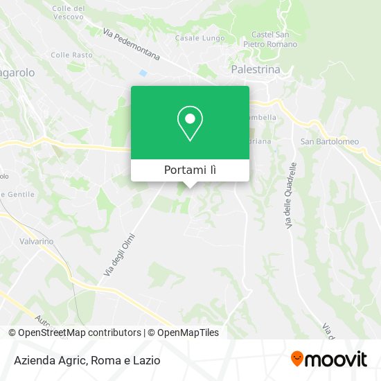 Mappa Azienda Agric