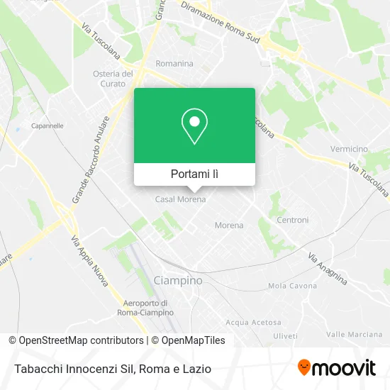 Mappa Tabacchi Innocenzi Sil