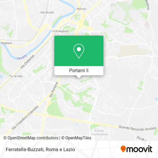 Mappa Ferratella-Buzzati