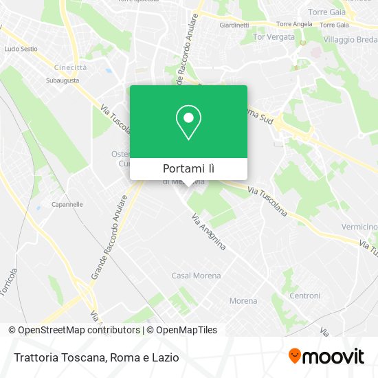 Mappa Trattoria Toscana