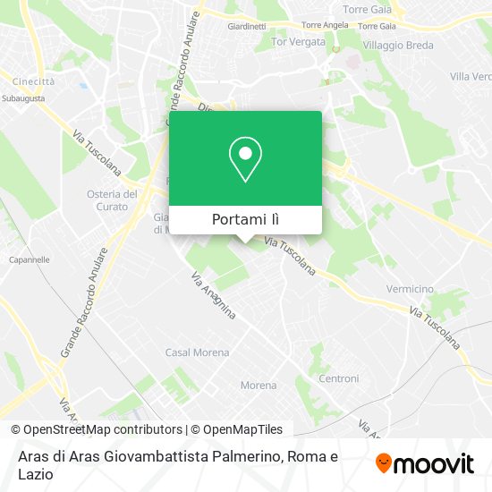 Mappa Aras di Aras Giovambattista Palmerino