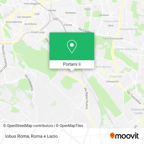 Mappa Iobus Roma