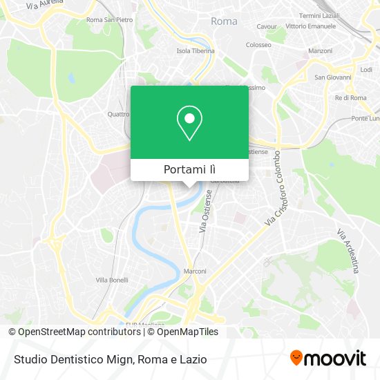 Mappa Studio Dentistico Mign