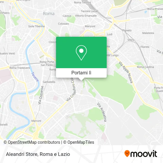 Mappa Aleandri Store