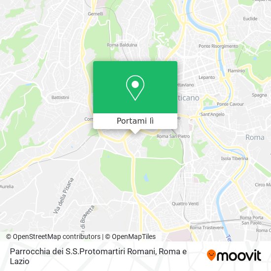 Mappa Parrocchia dei S.S.Protomartiri Romani