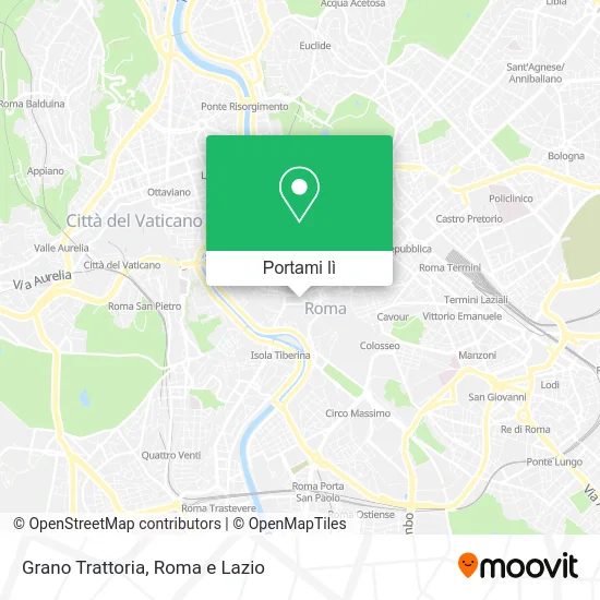 Mappa Grano Trattoria