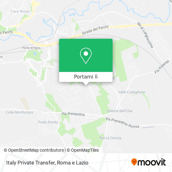 Mappa Italy Private Transfer